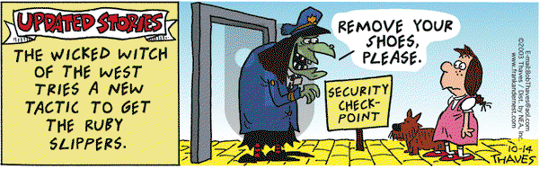 Frank and Ernest on Tuesday October 14, 2003 Comic Strip