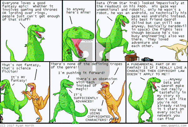 Dinosaur Comics - Monday August 5, 2024 Comic Strip