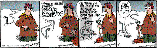 Monty on Saturday December 17, 2011 Comic Strip