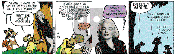 Over the Hedge on Tuesday November 13, 2007 Comic Strip