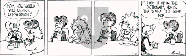 9 Chickweed Lane on Friday July 23, 1993 Comic Strip