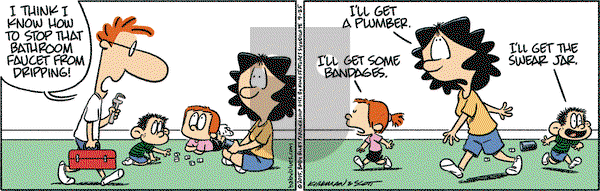Baby Blues on Friday September 25, 2015 Comic Strip
