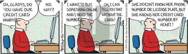 The Born Loser on Tuesday April 9, 2013 Comic Strip