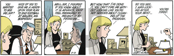 Doonesbury on Wednesday March 10, 2004 Comic Strip
