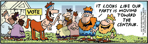 Frank and Ernest - Tuesday September 16, 2008 Comic Strip