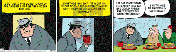 Rip Haywire on Saturday January 11, 2020 Comic Strip