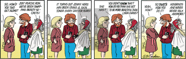 Doonesbury on Saturday August 22, 2015 Comic Strip