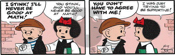 Nancy on Friday September 25, 2015 Comic Strip