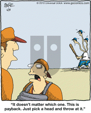 In the Bleachers - Friday June 18, 2010 Comic Strip