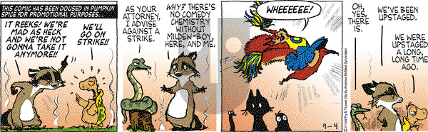 Over the Hedge on Wednesday September 4, 2019 Comic Strip