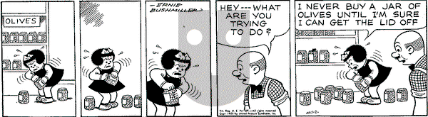 Nancy Classics on Thursday July 2, 2015 Comic Strip