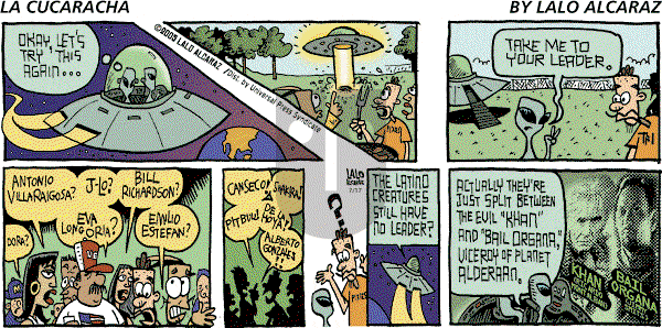 La Cucaracha on Sunday July 17, 2005 Comic Strip