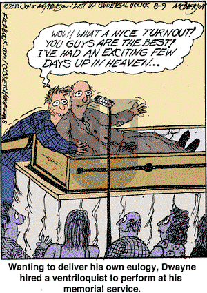 Close to Home on Friday August 9, 2013 Comic Strip
