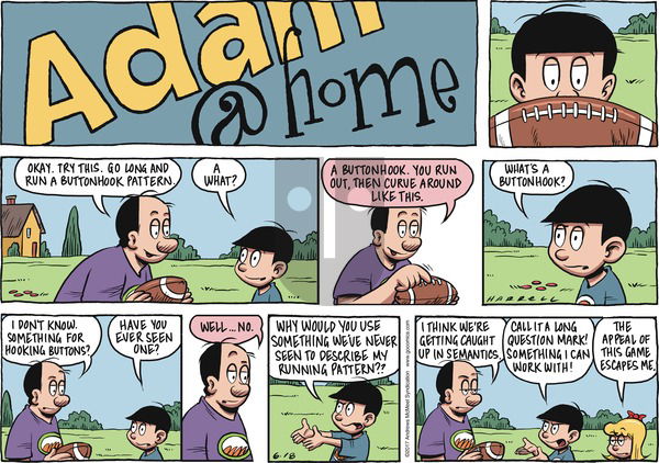 Adam@Home on Sunday June 18, 2017 Comic Strip