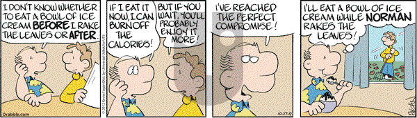 Drabble on Saturday October 27, 2012 Comic Strip
