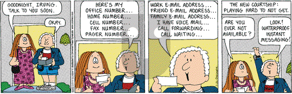Cathy Classics on Saturday October 12, 2002 Comic Strip