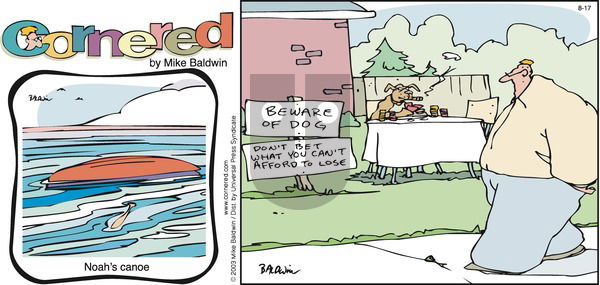 Cornered on Sunday August 17, 2003 Comic Strip