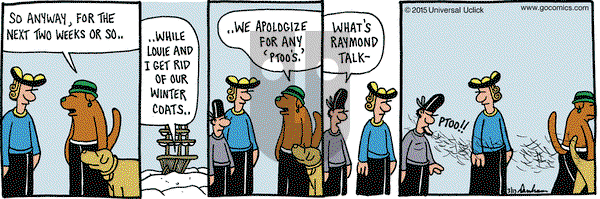 Overboard on Friday March 13, 2015 Comic Strip