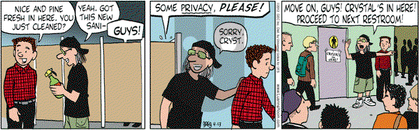 Luann on Friday April 13, 2012 Comic Strip