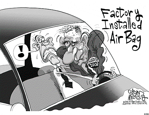 Glenn McCoy on Thursday February 28, 2008 Comic Strip