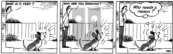 Fred Basset on Friday February 18, 2005 Comic Strip