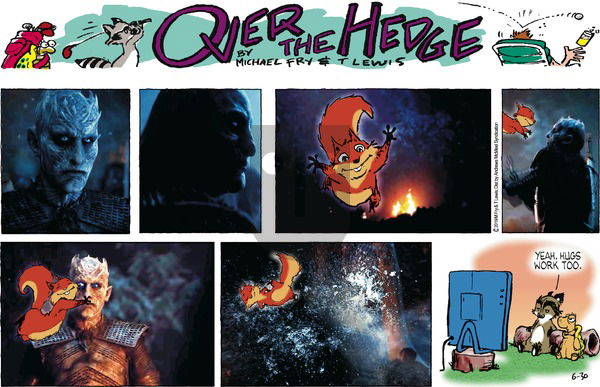 Over the Hedge on Sunday June 30, 2019 Comic Strip