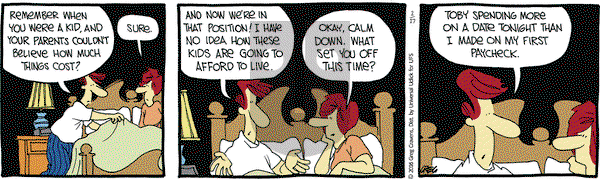 The Buckets on Wednesday February 17, 2016 Comic Strip