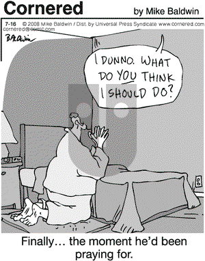 Cornered on Wednesday July 16, 2008 Comic Strip