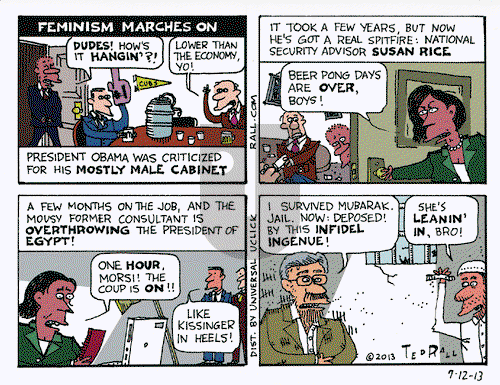 Ted Rall on Friday July 12, 2013 Comic Strip