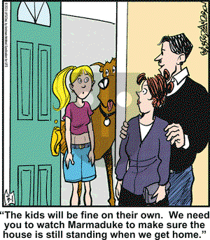 Marmaduke on Thursday May 1, 2025 Comic Strip