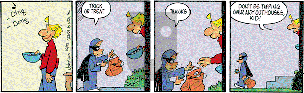Arlo and Janis on Saturday October 31, 2009 Comic Strip