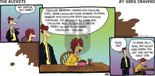The Buckets on Sunday April 10, 2016 Comic Strip