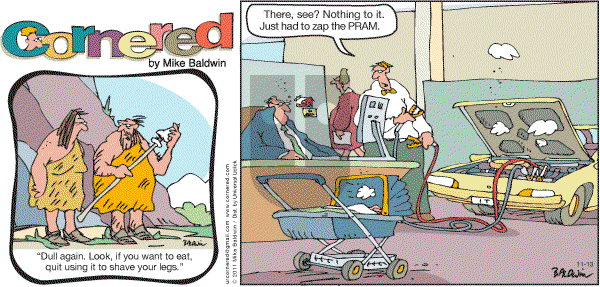 Cornered - Sunday November 13, 2011 Comic Strip
