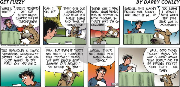 Get Fuzzy - Sunday March 11, 2012 Comic Strip