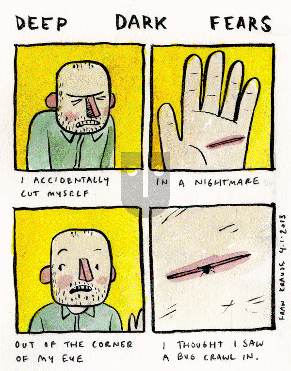 Deep Dark Fears - Monday September 15, 2014 Comic Strip