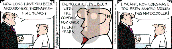 The Born Loser on Thursday March 14, 2024 Comic Strip