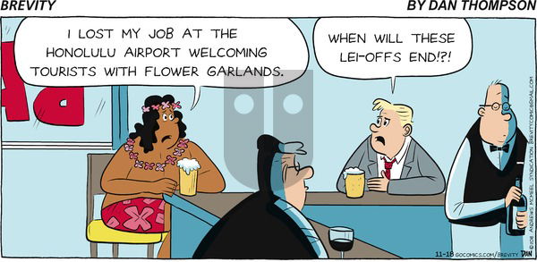 Brevity on Sunday November 18, 2018 Comic Strip