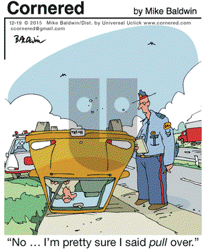Cornered on Saturday December 19, 2015 Comic Strip
