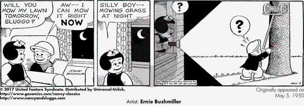 Nancy Classics on Friday May 5, 2017 Comic Strip