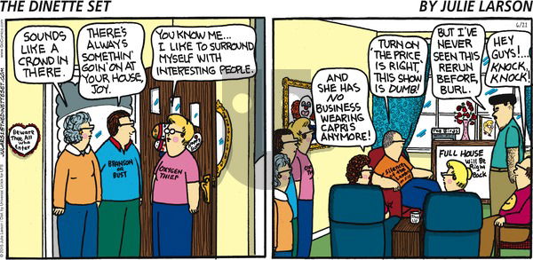 The Dinette Set on Wednesday April 16, 2025 Comic Strip