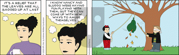 Nancy on Wednesday October 28, 2020 Comic Strip