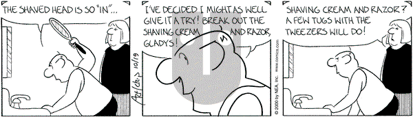 The Born Loser on Monday December 11, 2000 Comic Strip