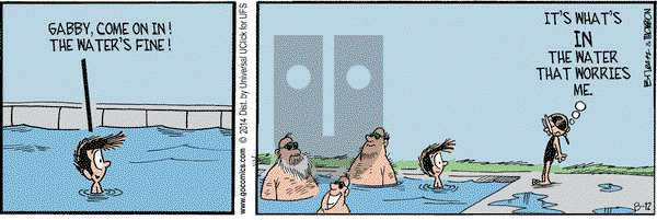 Grand Avenue on Tuesday August 12, 2014 Comic Strip