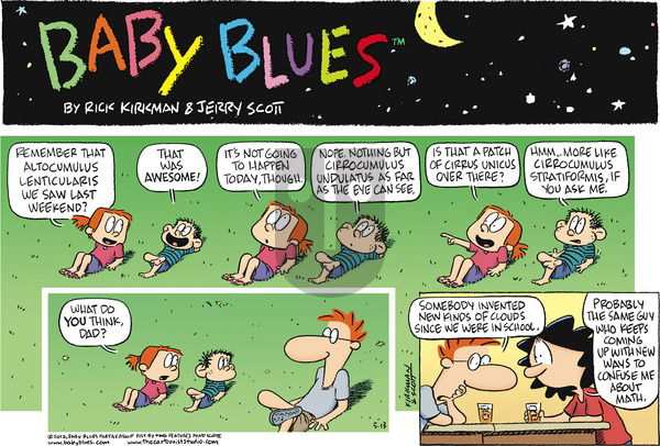 Baby Blues on Sunday May 13, 2012 Comic Strip