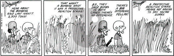 Doonesbury - Wednesday March 8, 1972 Comic Strip