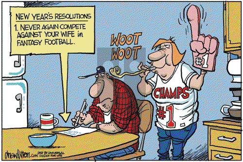 Win, Lose, Drew on Tuesday December 24, 2013 Comic Strip