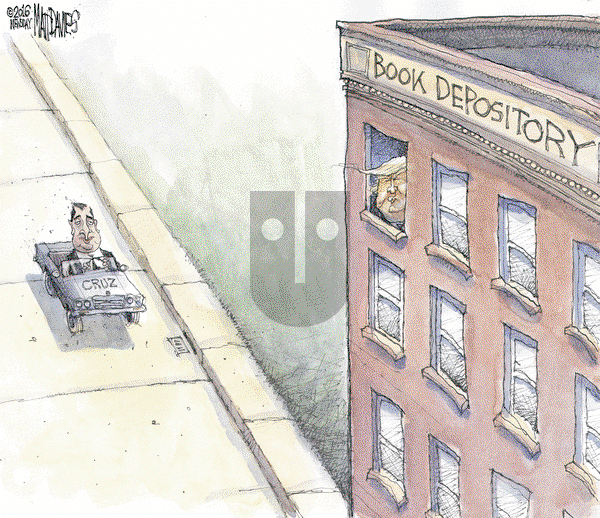 Matt Davies on Monday July 25, 2016 Comic Strip