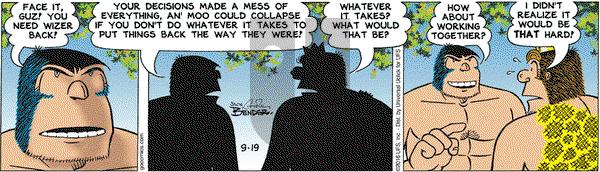 Alley Oop on Monday September 19, 2016 Comic Strip