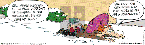 Baby Blues on Wednesday February 1, 2012 Comic Strip