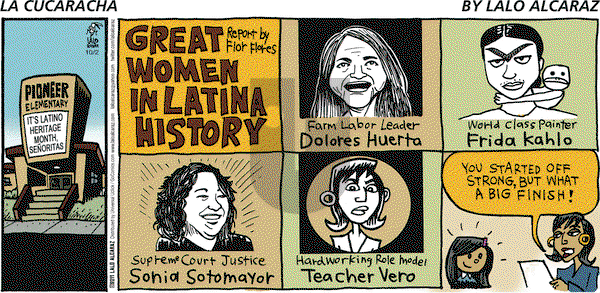 La Cucaracha on Sunday October 2, 2011 Comic Strip